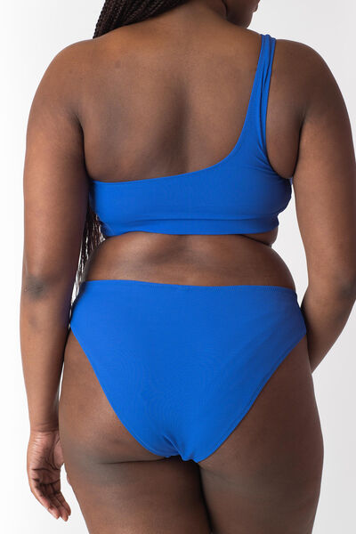 EMIE BRASSIERE ONE SHOULDER MAILLE COTEL BLEU