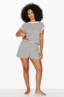 PAVANE SHORT MULTICO BLANC