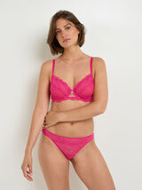 HERMINE SOUTIEN-GORGE EMBOITANT FUCHSIA