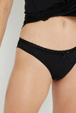 BLUSH CULOTTE MODAL NOIR