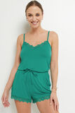 SYARA SHORT VISCOSE VERT