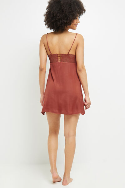 CARAMEL NUISETTE SATIN ROUGE