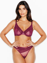 JESS SOUTIEN-GORGE EMBOITANT BORDEAUX