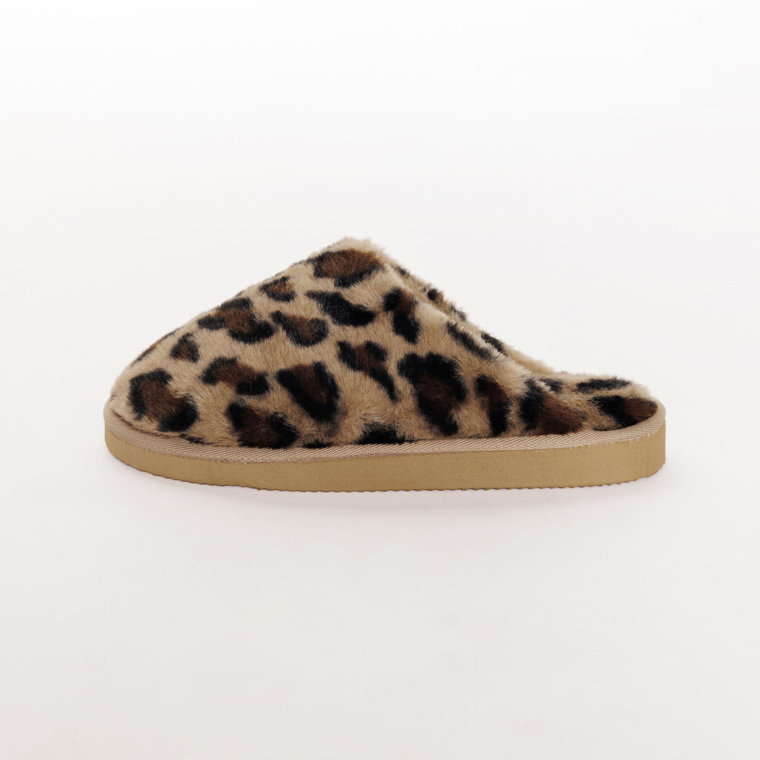 ANAELLE CHAUSSONS FEMME LEOPARD MULTICO MARRON