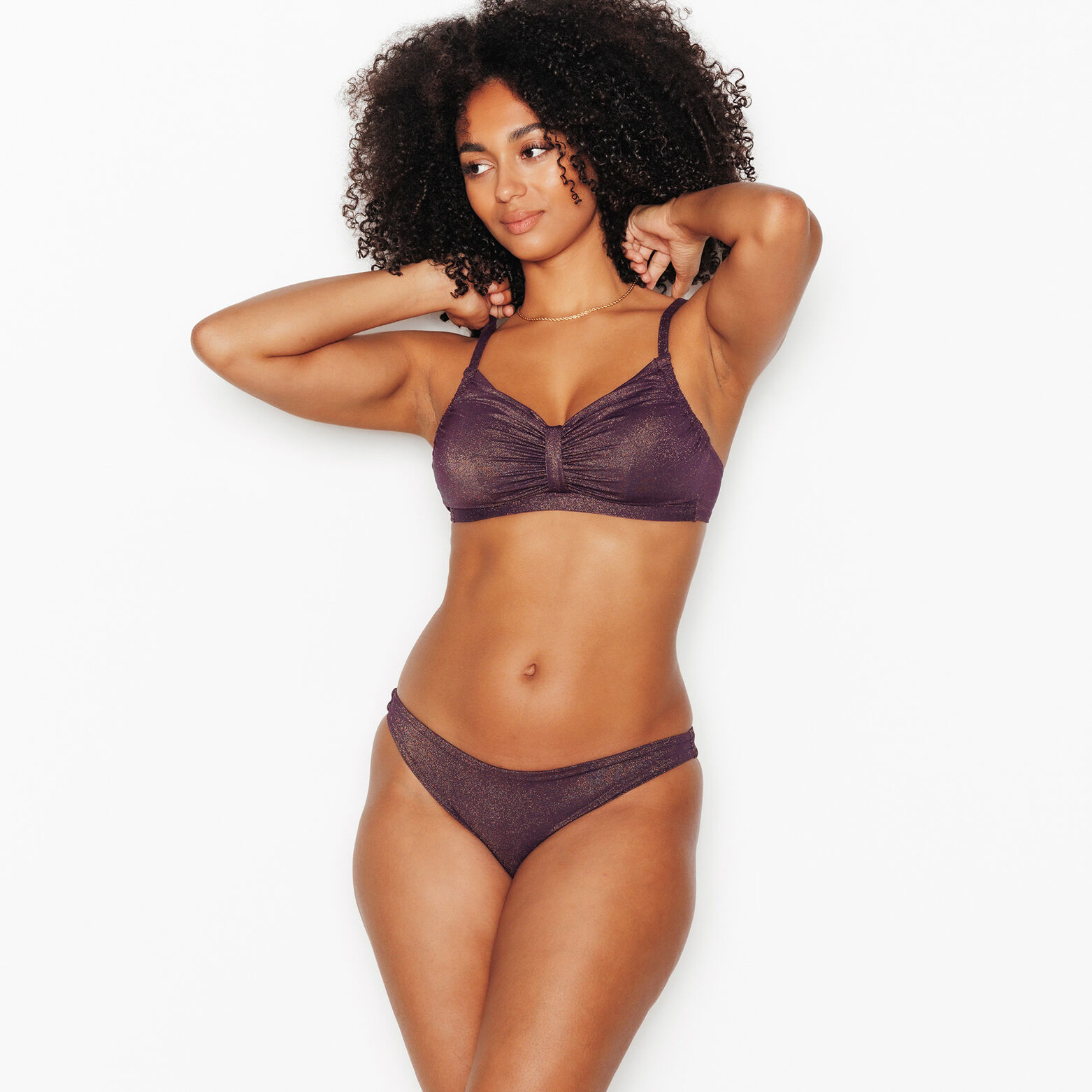 NESS MAILLOT DE BAIN POST OPERATOIRE PRUNE