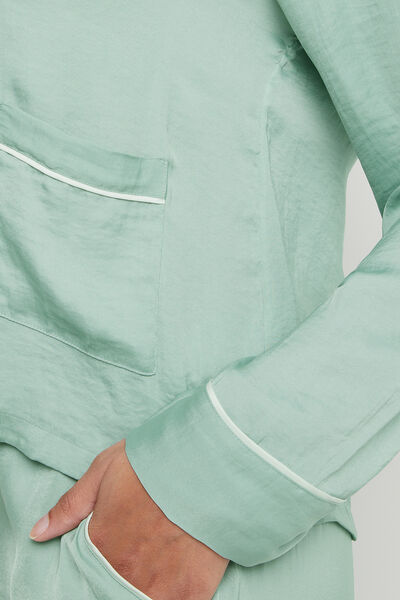 BERLIOZ CHEMISE MANCHES LONGUES Vert clair