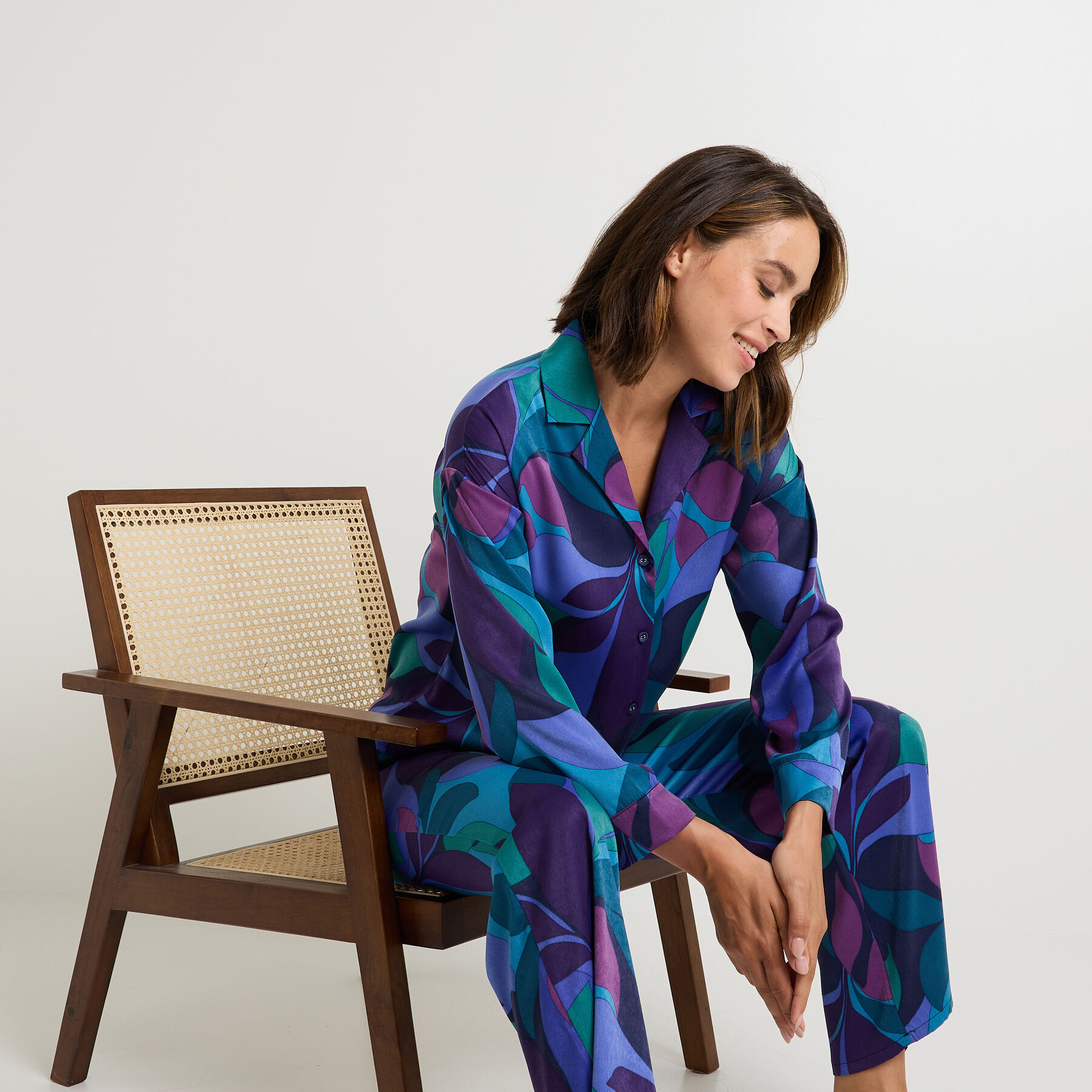 Pyjamas satin T36 RougeGorge