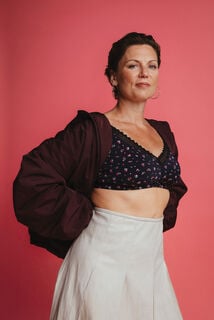 DOUCE Soutien-gorge Post op&eacute;ratoire Triangle MULTICO NOIR
