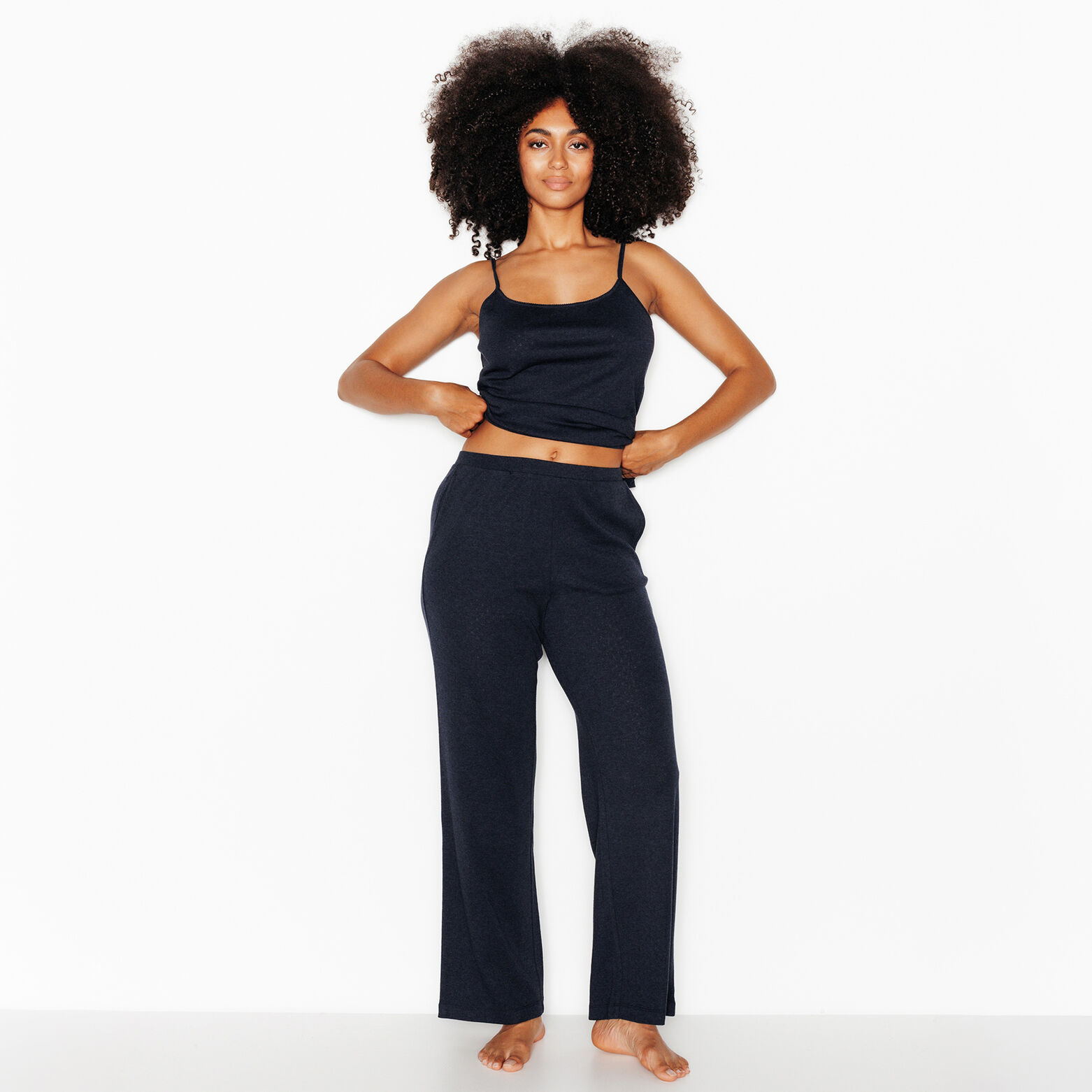 HABYBIS PANTALON MARINE