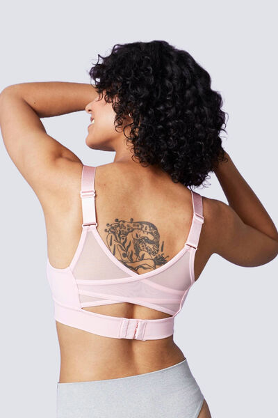 BRASSIERE SPORT DOUX ROSE