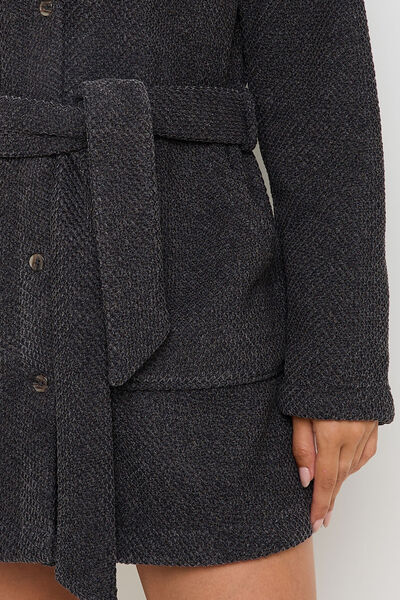 PEIGNOIR ANTHRACITE