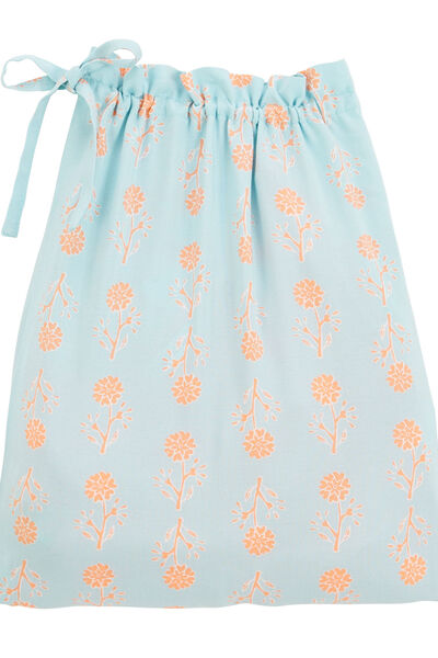 IDEALE PYJAMA PANTACOURT 2 PIECES MULTICO ORANGE