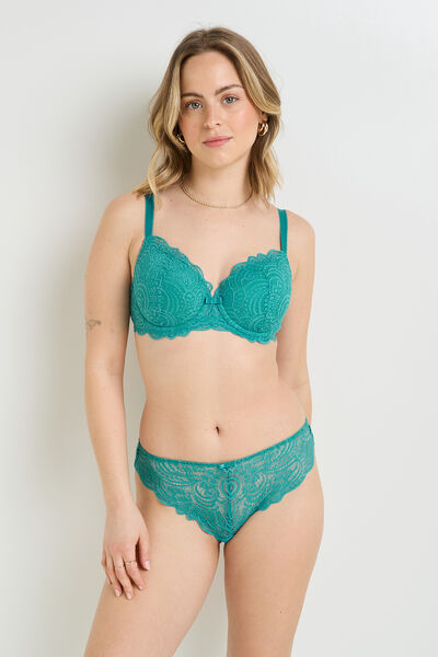 CULOTTE DENTELLE Vert clair