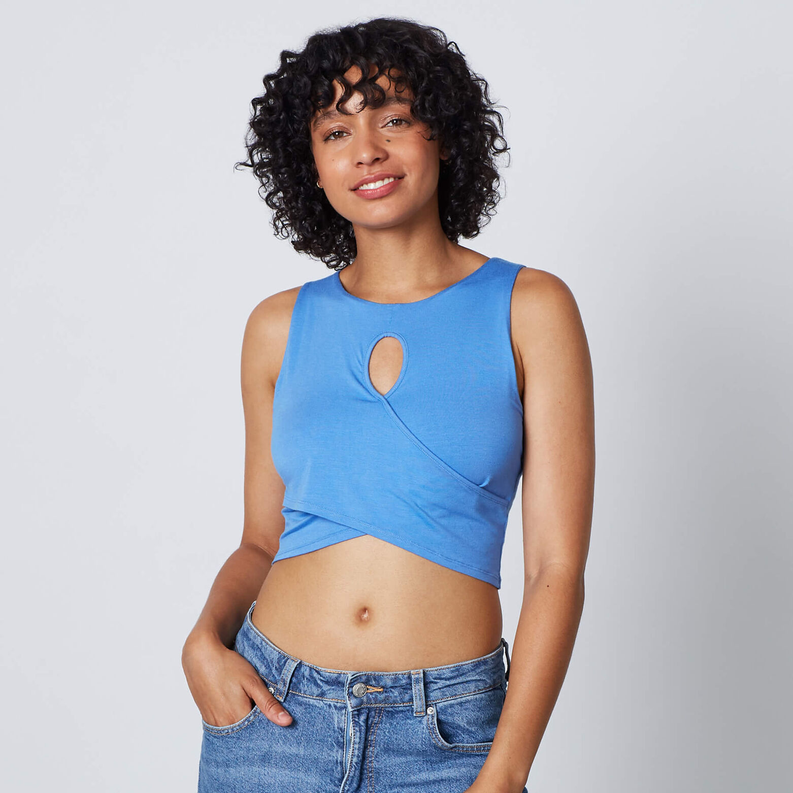 IRIS CROPTOP CIEL
