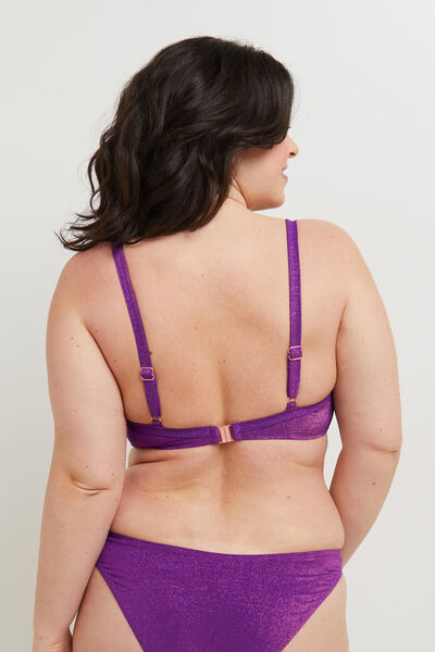 MOOREA MAILLOT DE BAIN AMPLI EMBOITANT VIOLET