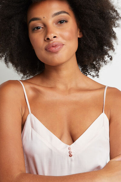 TOP BRETELLES VISCOSE IVOIRE