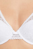 BEAUTY SOUTIEN-GORGE AMPLIFORME FOULARD BLANC