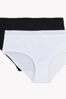 INFINITY LOT DE 2 SHORTYS COTON MULTICOLOR