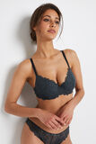DENTELLE SOUTIEN-GORGE AMPLI EMBOITANT ANTHRACITE