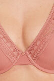 BEN SOUTIEN-GORGE AMPLIFORME FOULARD ROSE