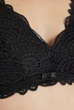 DENTELLE SOUTIEN-GORGE FOULARD POST-OP NOIR