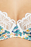 SYARA SOUTIEN-GORGE EMBOITANT BLANC/VERT