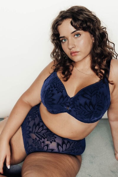 SOUTIEN-GORGE AMPLI SPACER GRANDE TAILLE MARINE