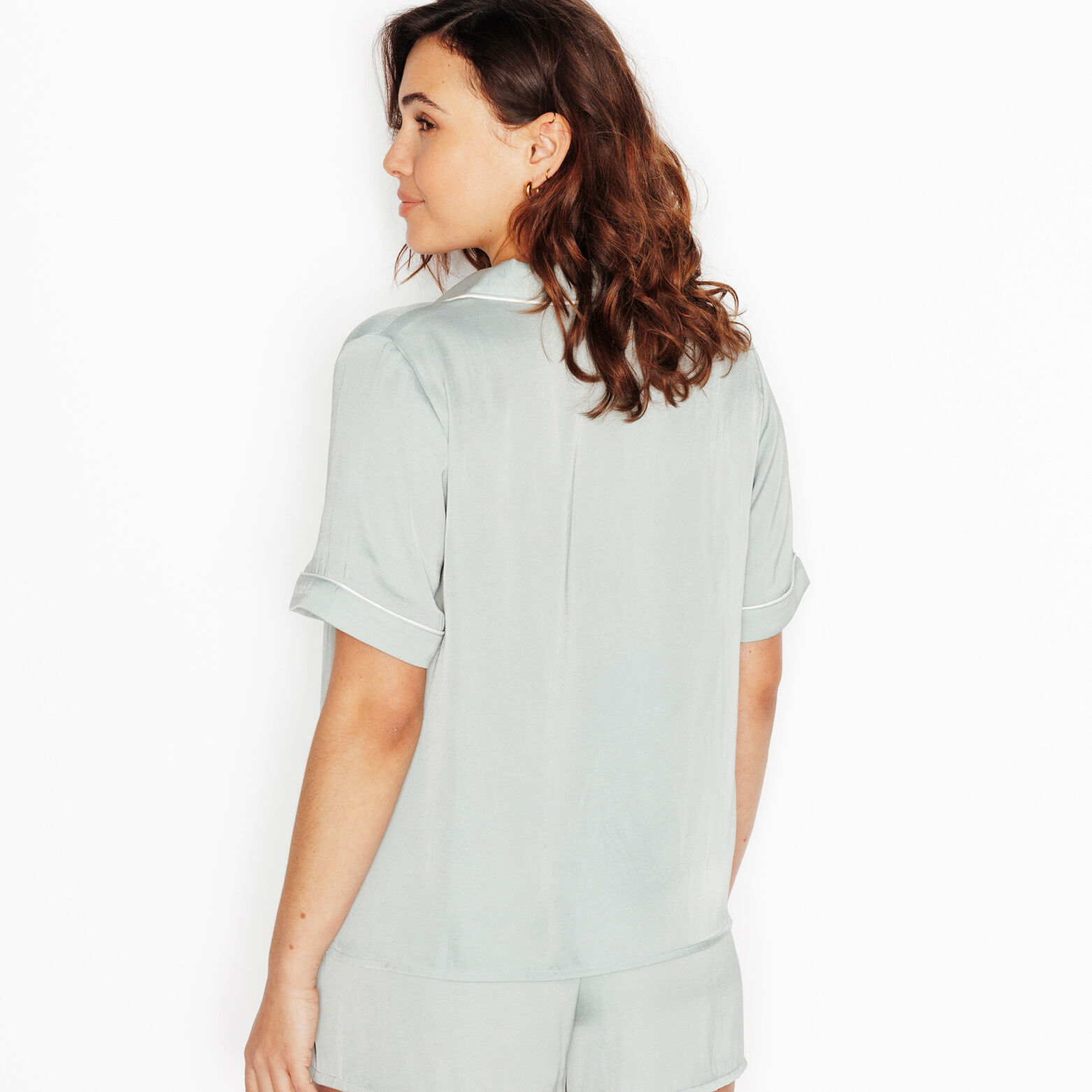 HADAMA CHEMISE MANCHES COURTES Vert clair