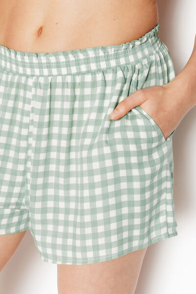 JUILLET SHORT MULTICO VERT
