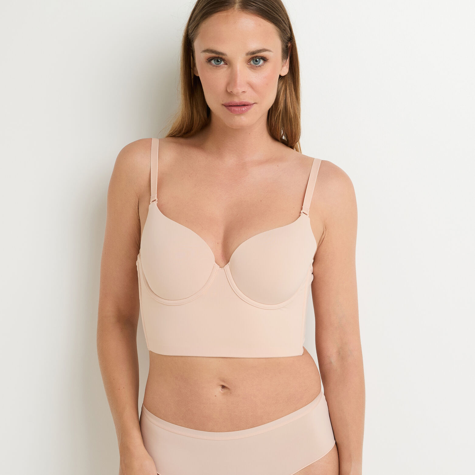 PERFECT SOUTIEN-GORGE AMPLI DOS NU MICROFIBRE NATUREL