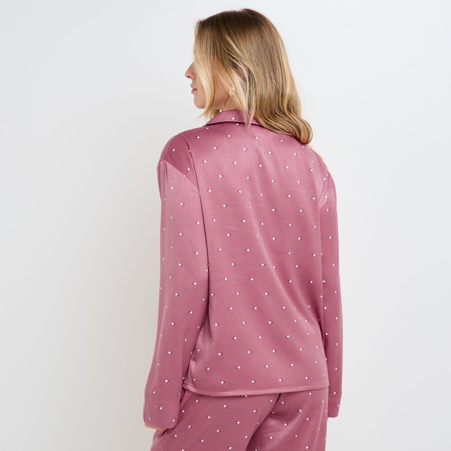 GRAMMY CHEMISE MANCHES LONGUES MULTICO ROSE