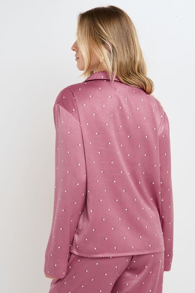 GRAMMY CHEMISE MANCHES LONGUES MULTICO ROSE