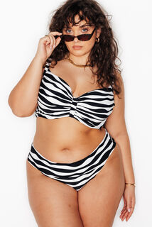 PAULA MAILLOT DE BAIN GRANDE TAILLE MULTICO BLANC