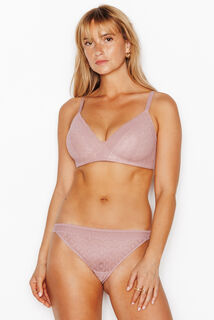 SWEET culotte dentelle TAUPE