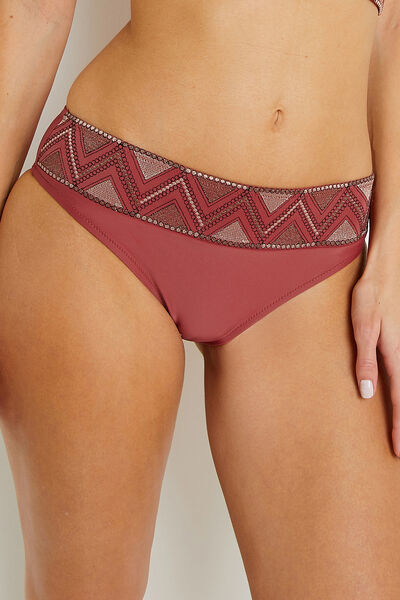 MAILLOT DE BAIN MIDI TERRACOTTA