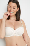 TINA SOUTIEN-GORGE BANDEAU DENTELLE BLANC