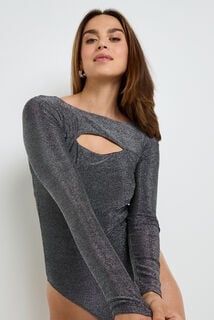 HOURRA BODY BRASSIERE INTEGREE GRIS CLAIR