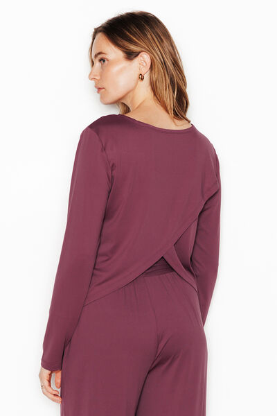 SWEAT BORDEAUX