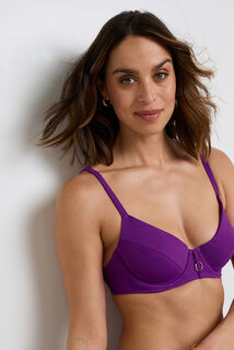 MALOU Maillot de bain Emboitant VIOLET