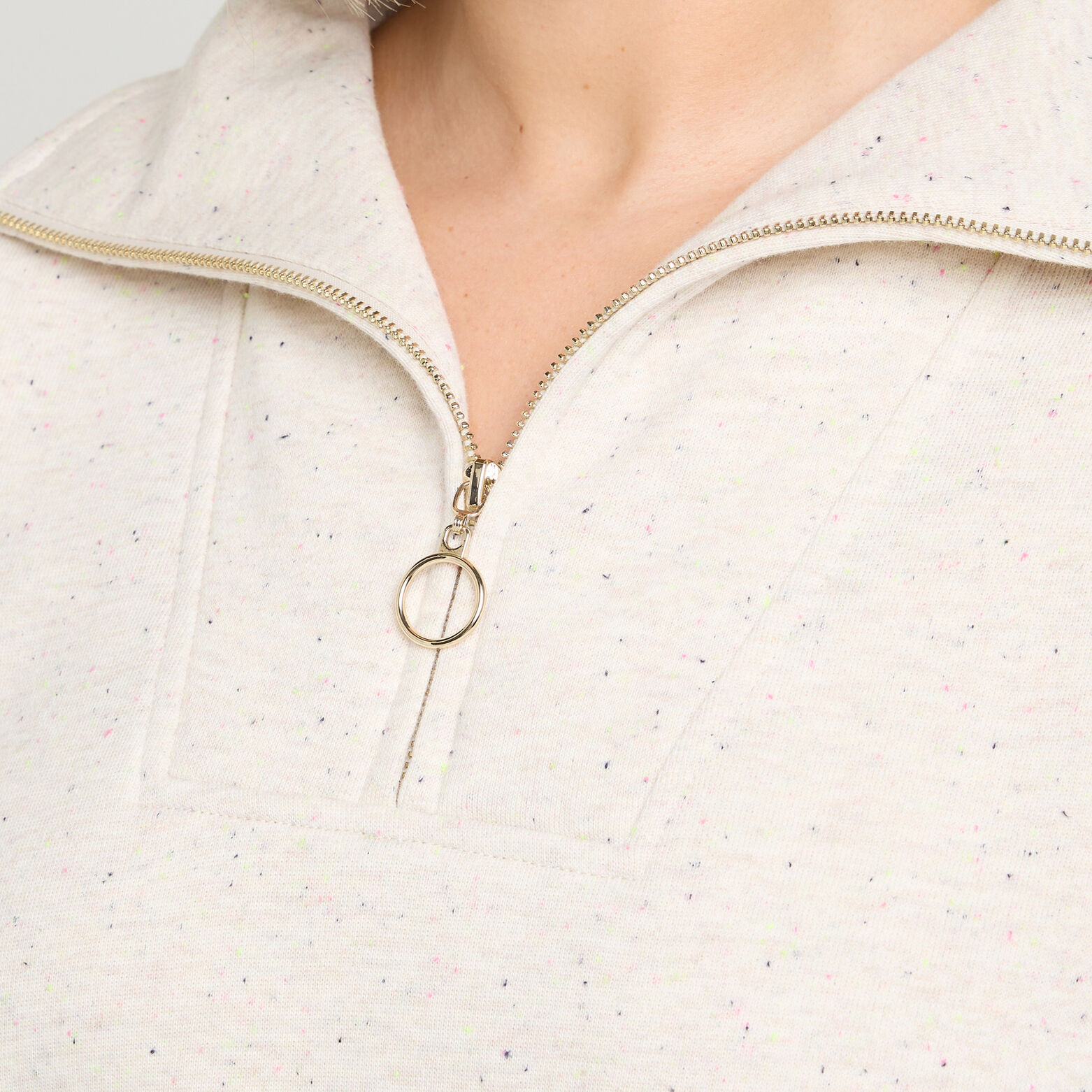 FAON SWEAT MANCHES LONGUES  BEIGE