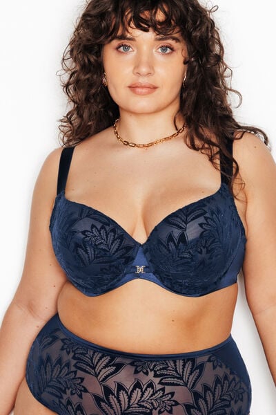 SOUTIEN-GORGE EMBOITANT GRANDE TAILLE MARINE