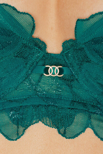 SOUTIEN-GORGE AMPLIFORME VERT