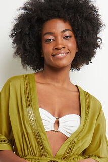 MAUD TUNIQUE VOILE COTON KAKI