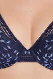 ANDREA SOUTIEN-GORGE AMPLI FOULARD MARINE