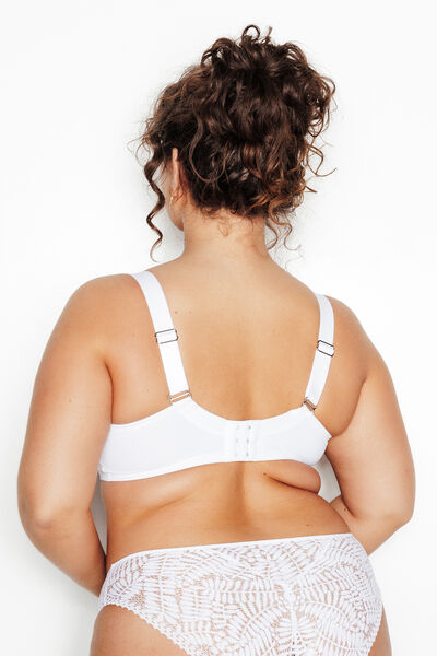 SOUTIEN-GORGE EMBOITANT BLANC
