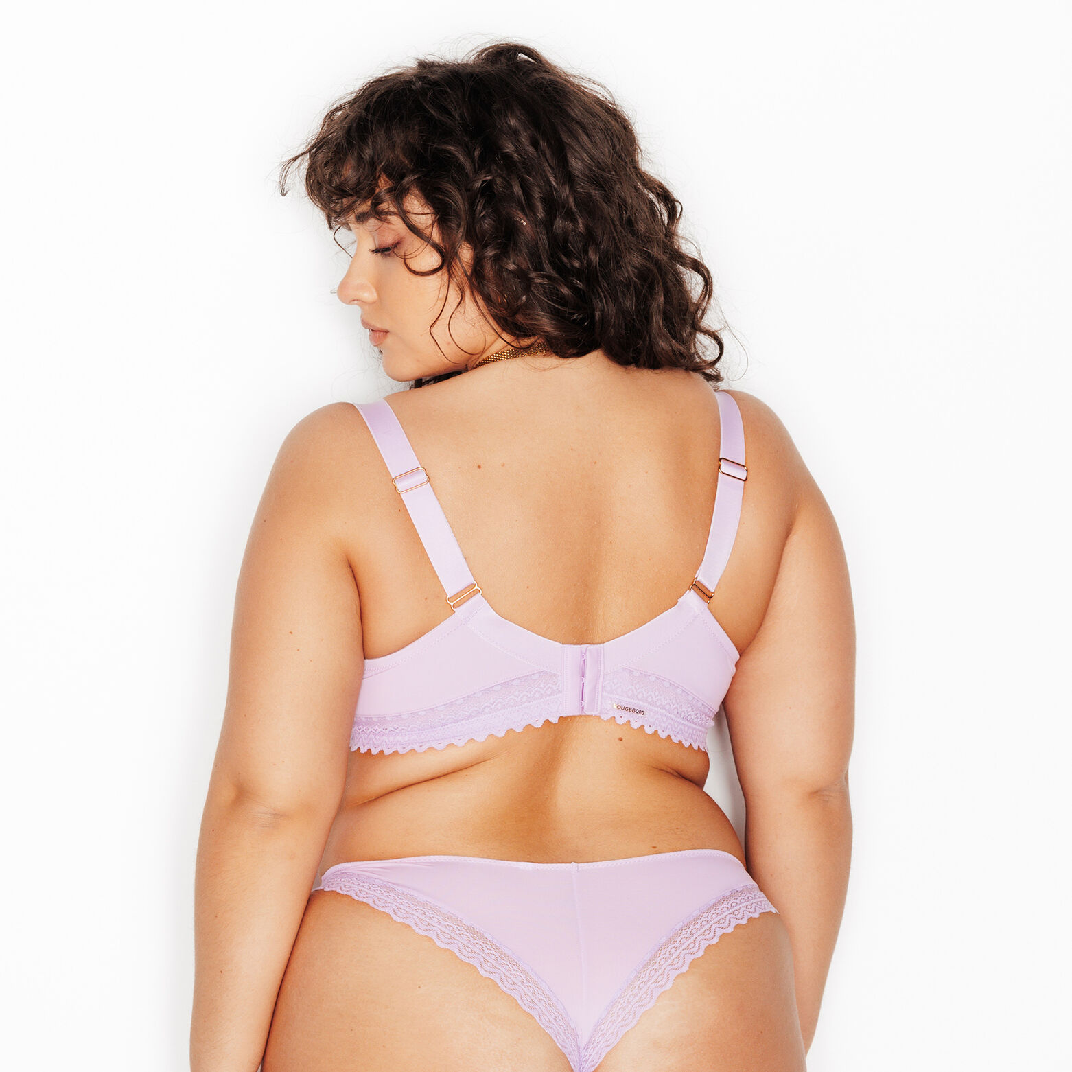 DOUCE SOUTIEN-GORGE GRANDE TAILLE LILAS