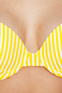 PARASOL MAILLOT DE BAIN PLUNGE MULTICO JAUNE