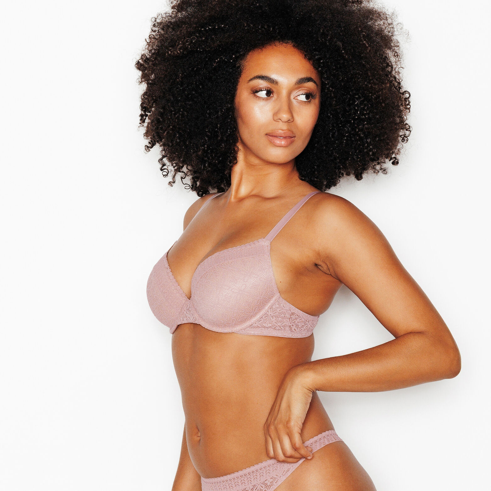 SWEET soutien-gorge ampli dentelle TAUPE