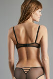 BAZILIA SOUTIEN-GORGE FOULARD TULLE NOIR
