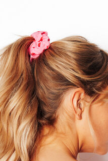 PLUME LOT DE 2 CHOUCHOUS MULTICO ROSE